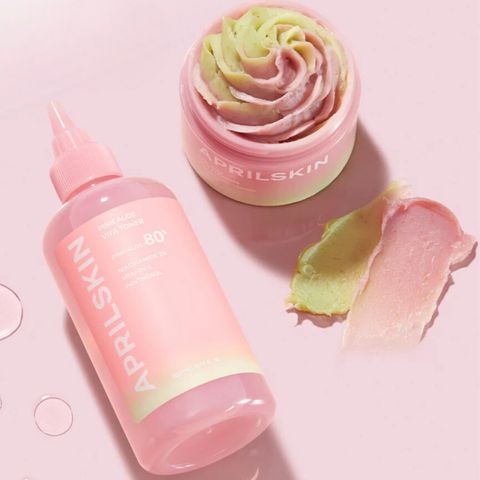 Set Pink Aloe – Bộ đôi chăm sóc dịu nhẹ cho da nhạy cảm.