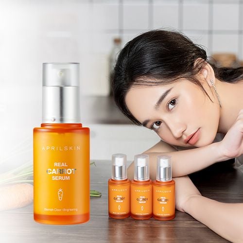 KIỂM CHỨNG HIỆU QUẢ LÀM ĐẸP TỪ TINH CHẤT LÀM ĐẸP CHIẾT XUẤT CÀ RỐT NHÀ APRILSKIN