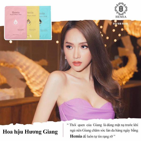 Mặt nạ hemia các hoa hậu mê mẩn