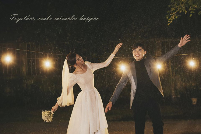 Ảnh cưới dưới mưa