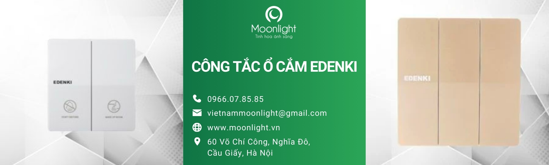 Công tắc ổ cắm Edenki