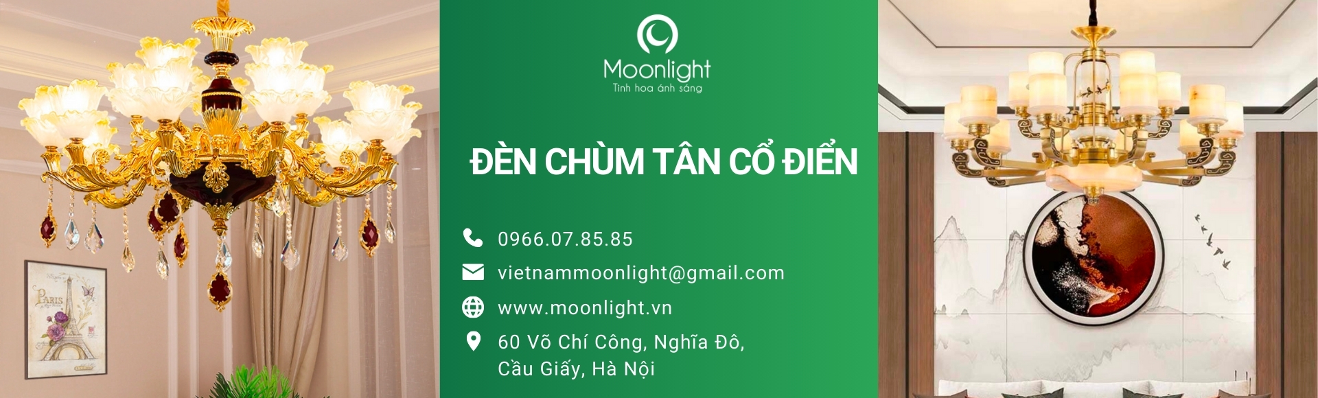 Đèn chùm tân cổ điển