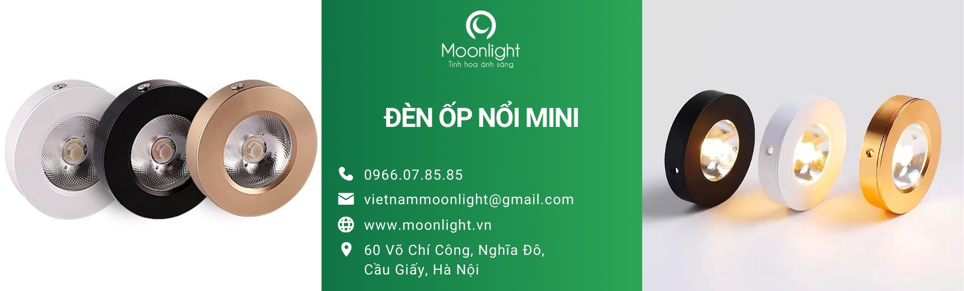 Đèn ốp nổi mini