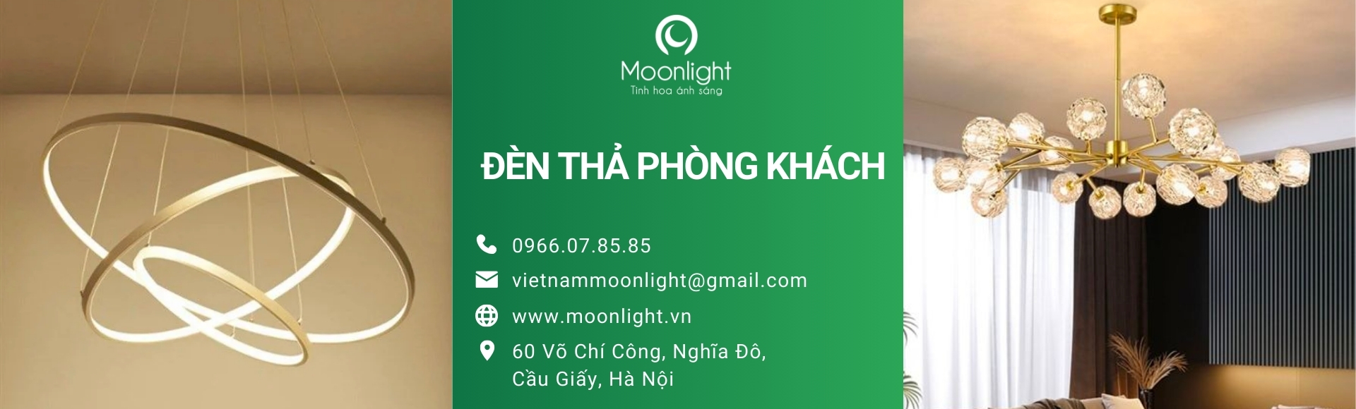 Đèn thả phòng khách