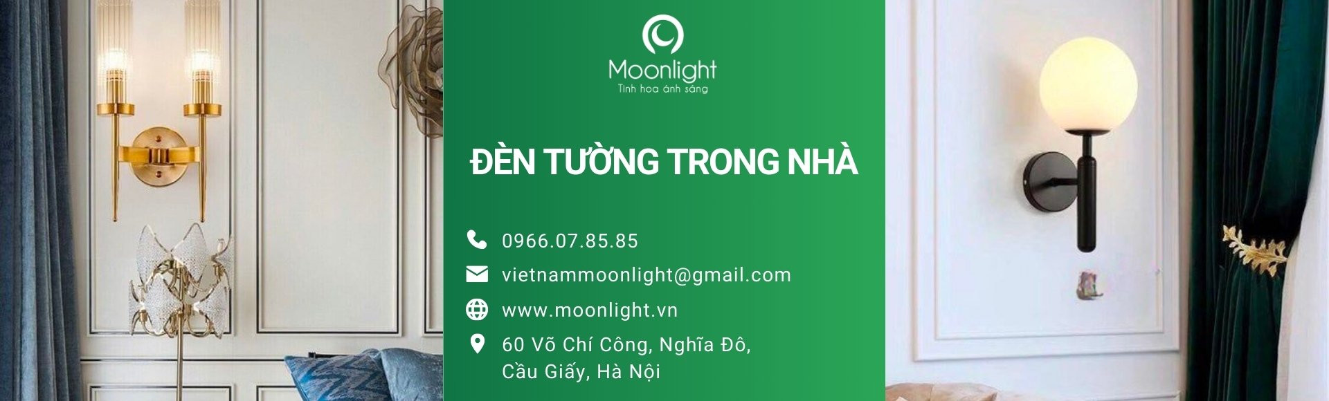 Đèn tường lắp trong nhà