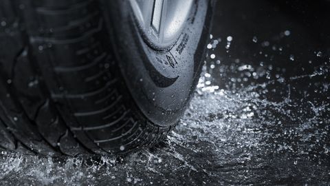 Trượt nước - Aquaplaning nguy hiểm như thế nào