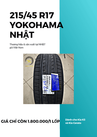 Ưu Đãi lốp Yokohama Dành cho Kia K3 - Cerato
