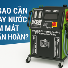 TẠI SAO NÊN THAY NƯỚC LÀM MÁT BẰNG MÁY TUẦN HOÀN