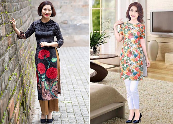 SIÊU RẺ] Set bộ nữ, áo dài tay mặc cùng quần bí, chất vải đẹp, mặc Tết xinh  | Shopee Việt Nam