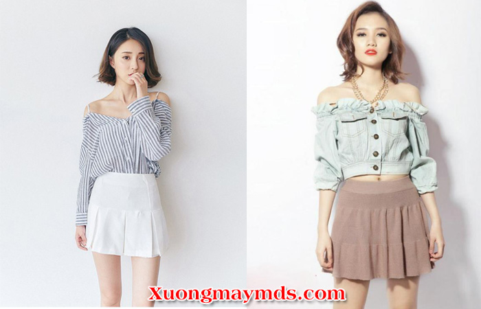 Gợi ý 10 cách mix đồ với chân váy xếp ly ngắn giúp nàng tỏa sáng   Danangsale