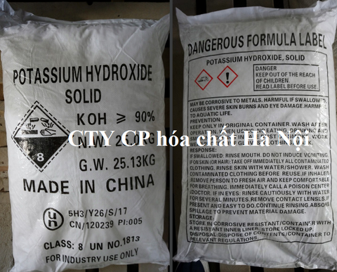 Đôi nét về hóa chất công nghiệp Kali hydroxit