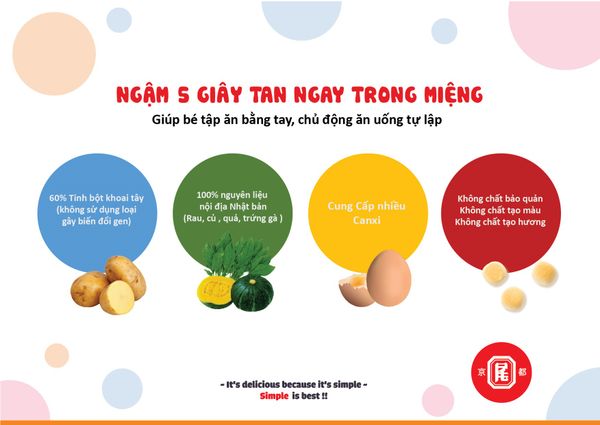 Bánh ăn dặm Boro cho bé sản xuất tại Nhật Bản