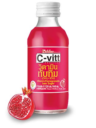 Nước Lựu Vitamin C 140ml C-vitt