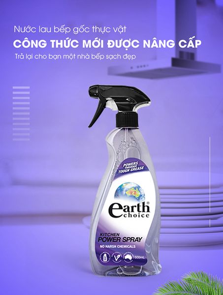 Nước lau bếp gốcthực vật Earth Choice