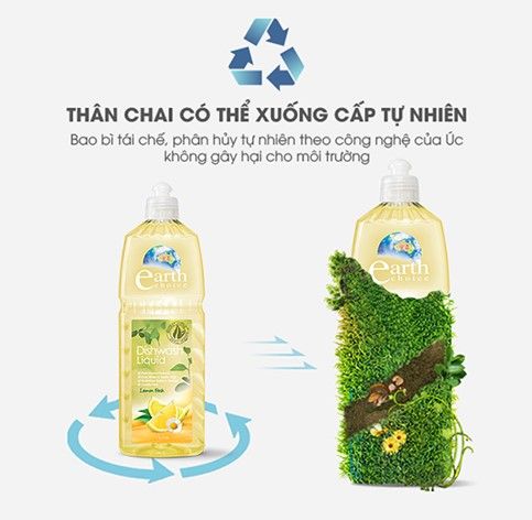 Nước rửa chén từ thực vật Earth Choice