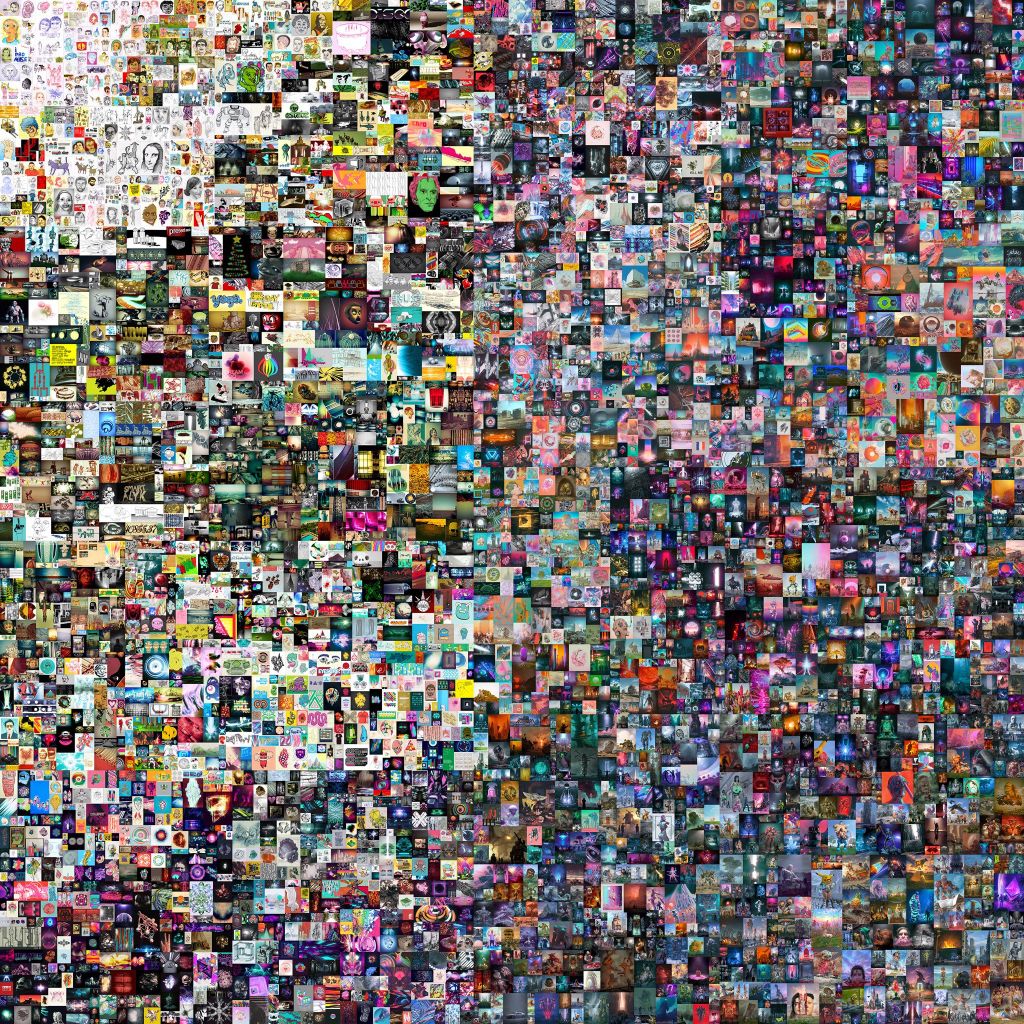 Everydays – The First 5000 Days , JPEG này mới được bán giá 89 triệu đô la phá vỡ mọi kỹ lục tiền điện tử