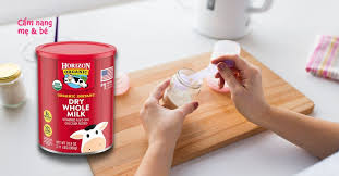 Cách pha sữa Horizon Organic đúng chuẩn giúp bé hấp thu tốt, tăng cân