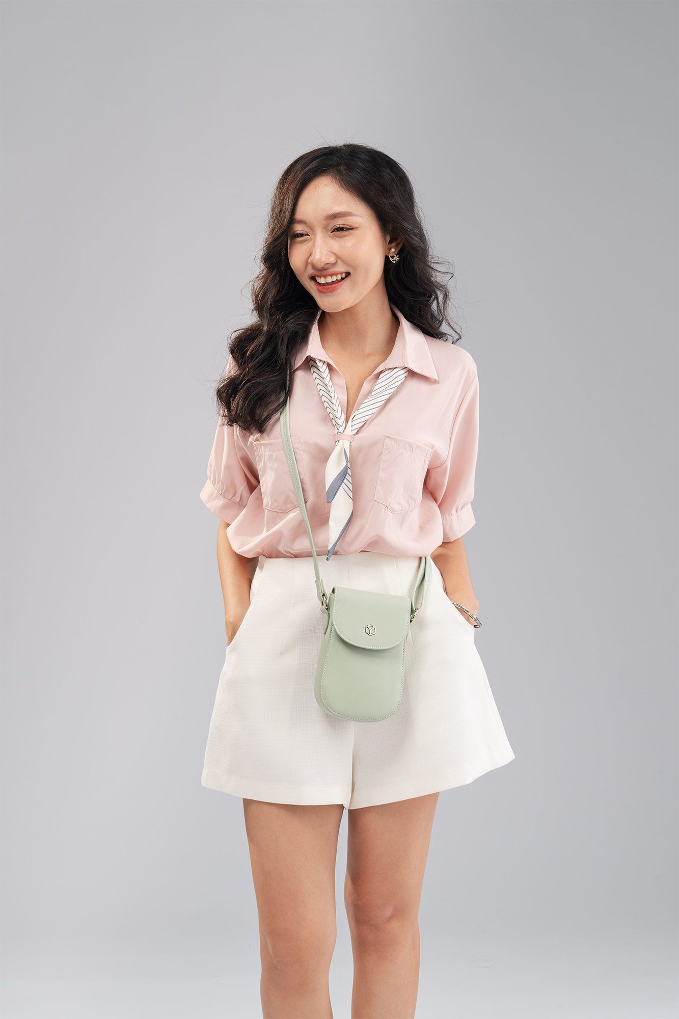 Túi đeo da nữ mini Yuumy Seasand YN216