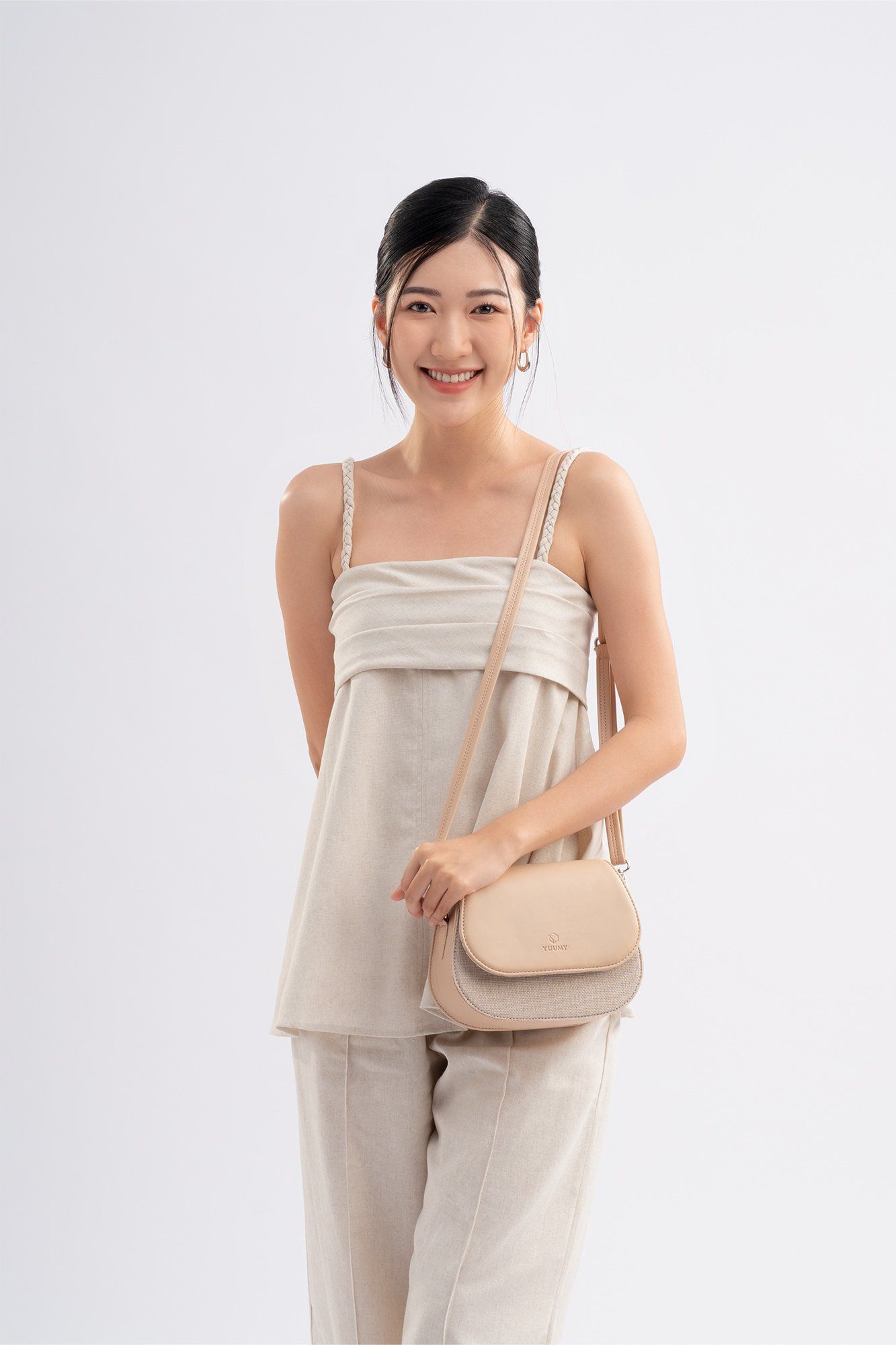 Túi đeo chéo da nữ dáng basic thời trang Yuumy Seasand YN213