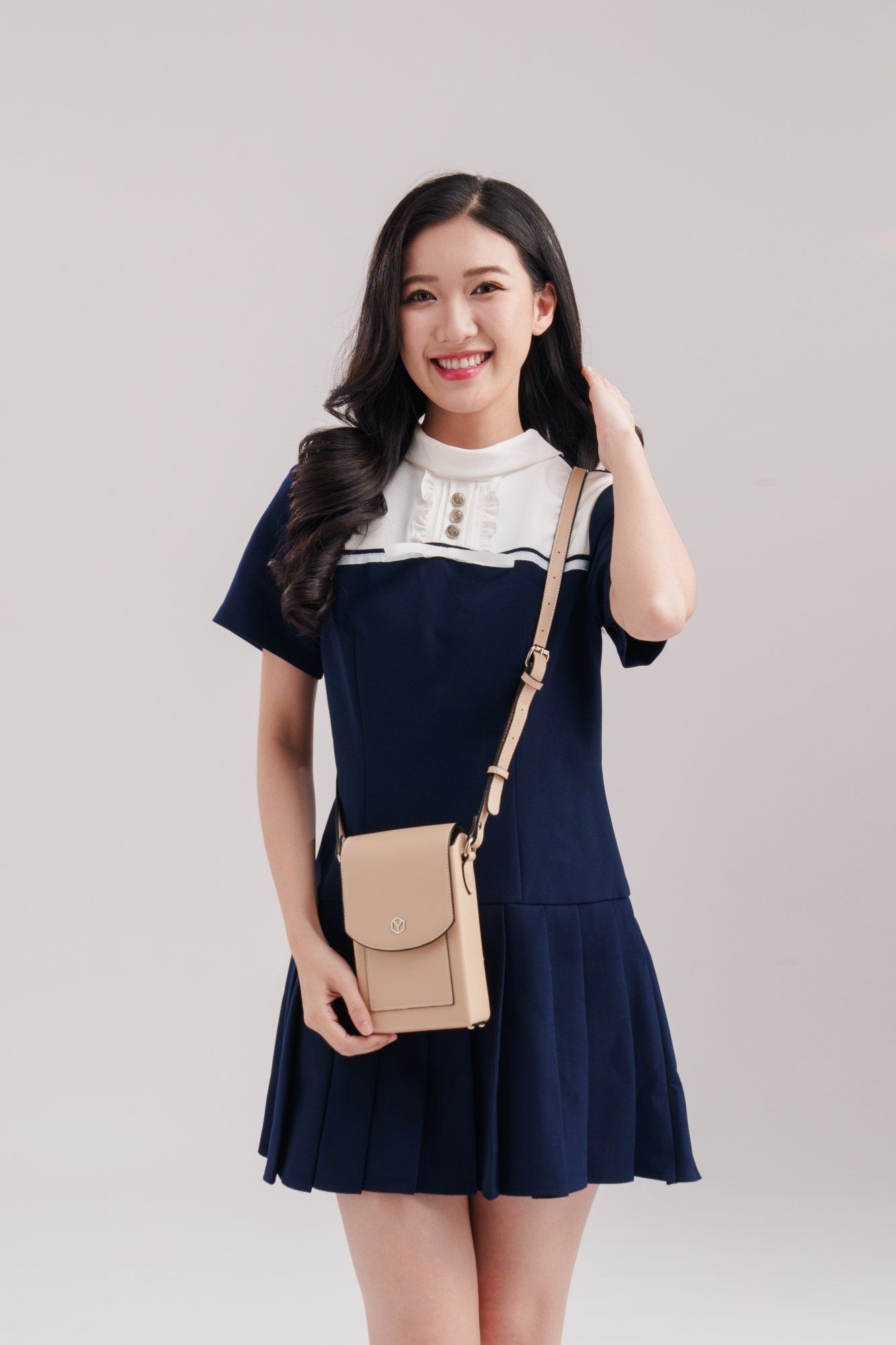 Túi đeo chéo da nữ đựng điện thoại Yuumy Seasand YN239