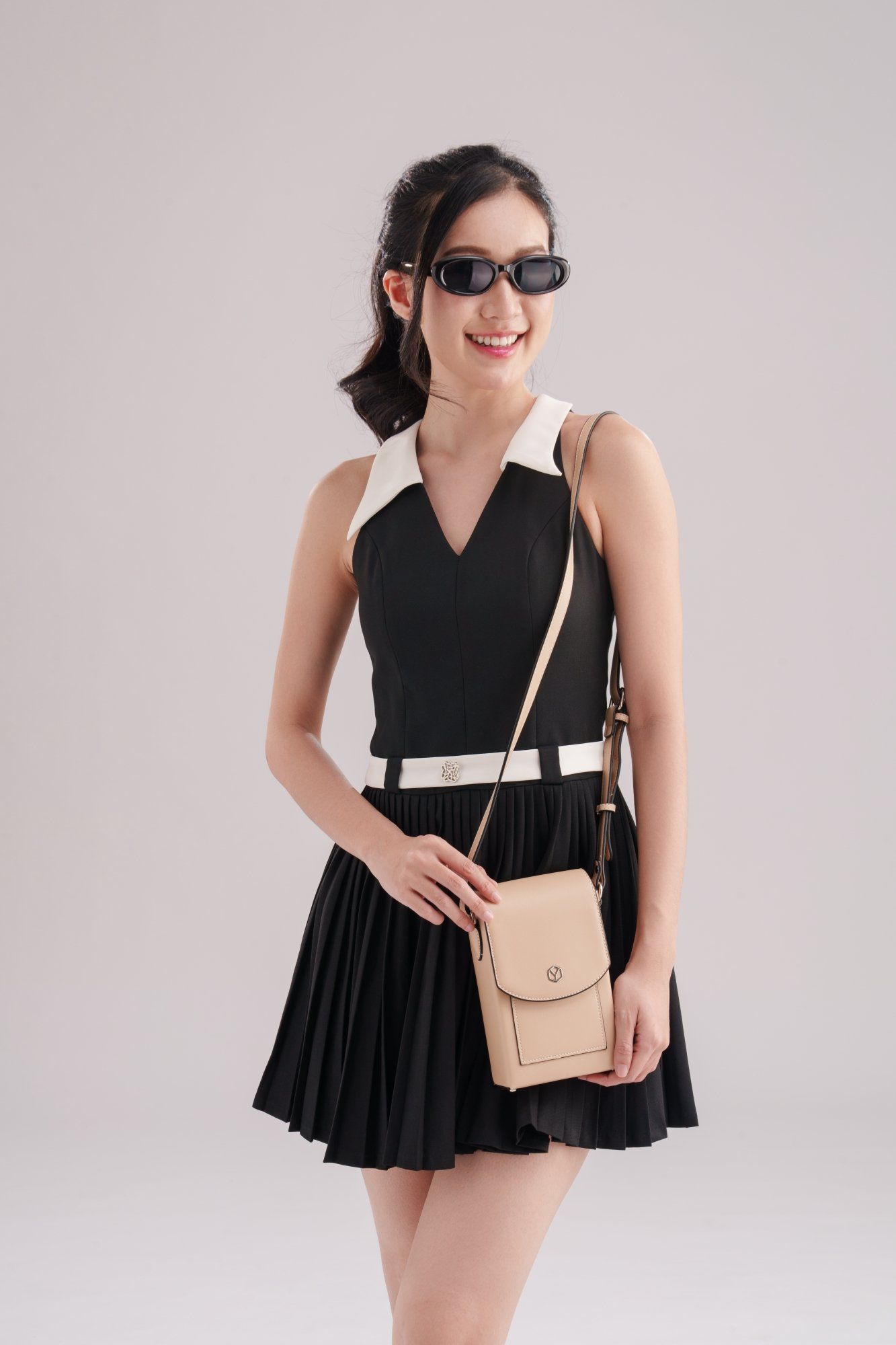 Túi đeo chéo da nữ đựng điện thoại Yuumy Seasand YN239