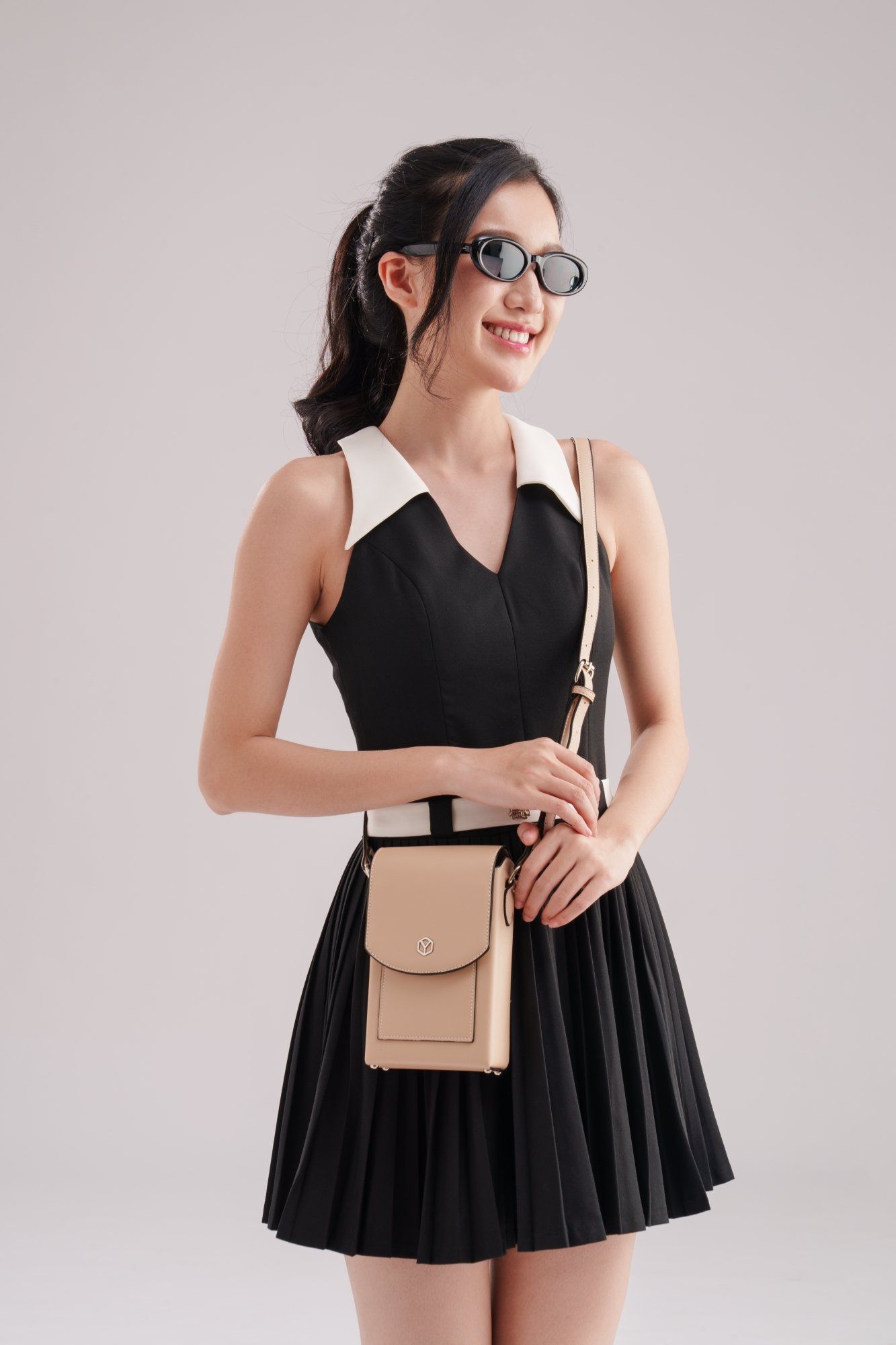 Túi đeo chéo da nữ đựng điện thoại Yuumy Seasand YN239