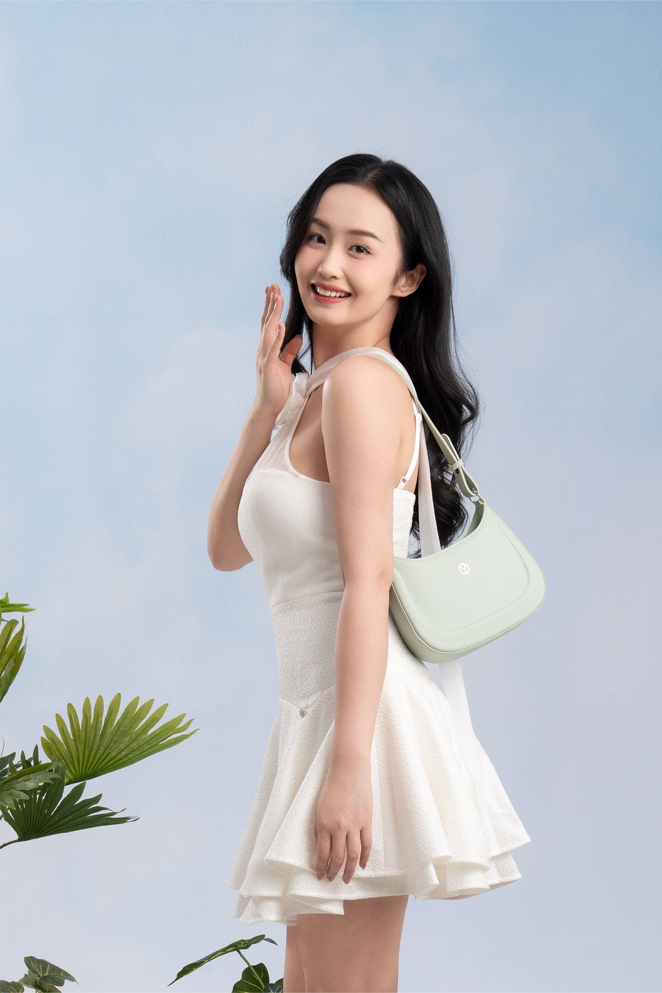 Túi đeo vai da nữ dáng thuyền phong cách Yuumy Seasand YN256