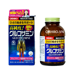 Review viên uống bổ xương khớp Glucosamine Orihiro chi tiết nhất