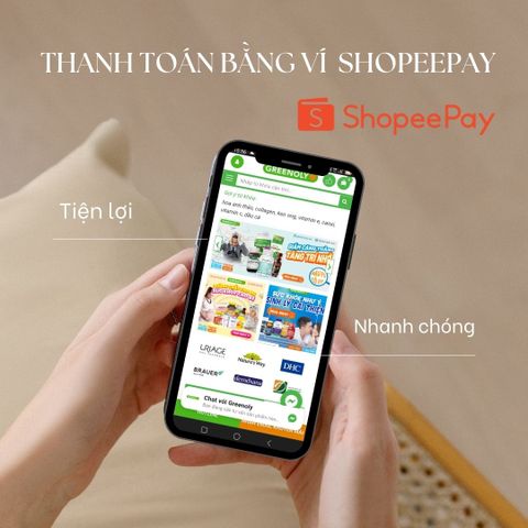 Hướng Dẫn Thanh Toán Bằng Ví ShopeePay Trên Website Greenoly