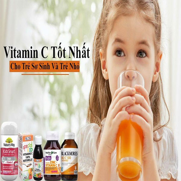 Bổ sung Vitamin C cho trẻ
