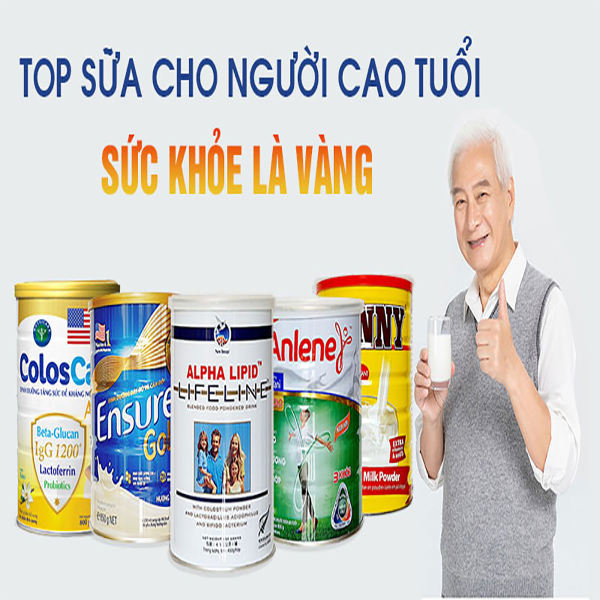 sữa tăng sức đề kháng cho người lớn