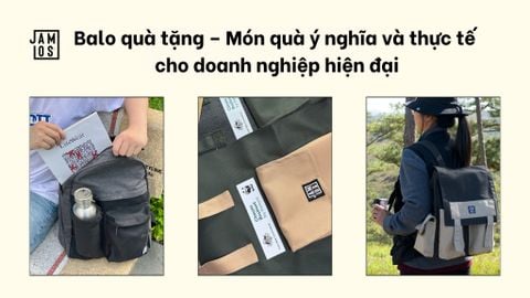 Balo quà tặng – Món quà ý nghĩa và thực tế cho doanh nghiệp hiện đại