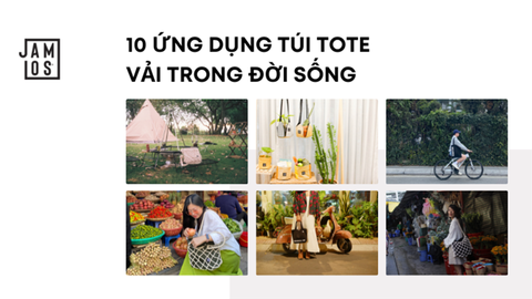 10 ứng dụng của túi tote trong đời sống