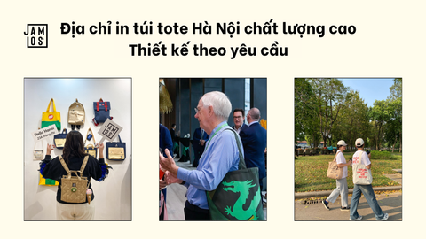 Địa chỉ in túi tote Hà Nội chất lượng cao – Thiết kế theo yêu cầu