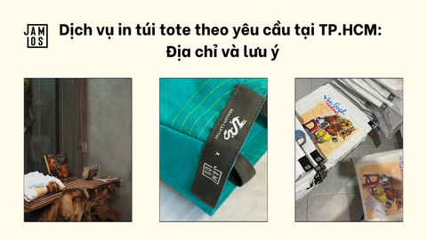 Dịch vụ in túi tote theo yêu cầu tại TP.HCM: Địa chỉ và lưu ý