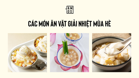 Các món ăn vặt giải nhiệt mùa hè