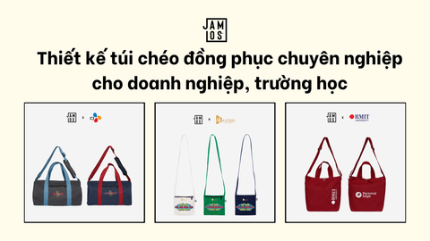 Thiết kế túi chéo đồng phục chuyên nghiệp cho doanh nghiệp, trường học