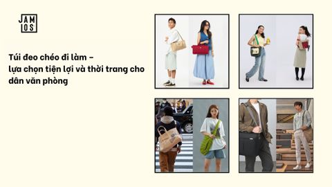 Túi đeo chéo đi làm – lựa chọn tiện lợi và thời trang cho dân văn phòng