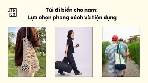 Túi đi biển cho nam: Lựa chọn phong cách và tiện dụng