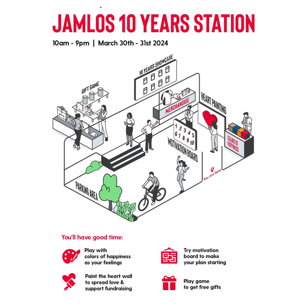 Chuỗi hoạt động tương tác Jamlos 10 Years Station