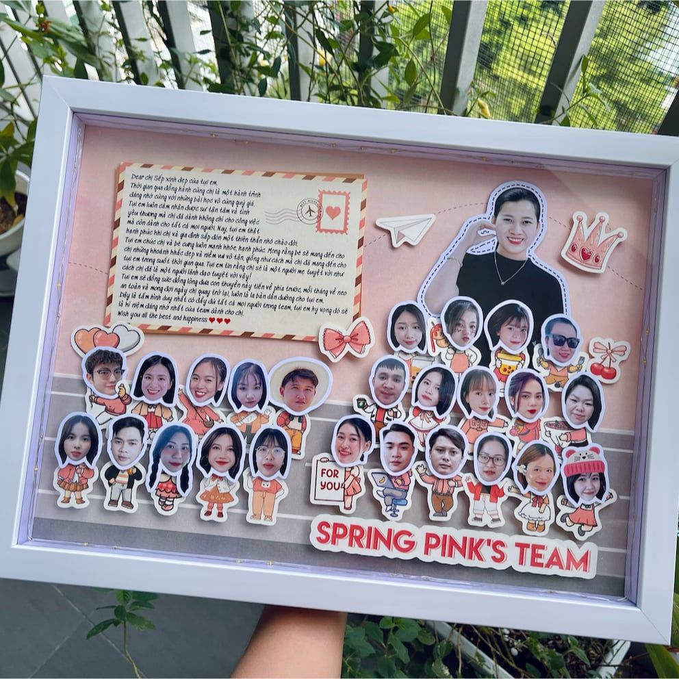 khung-anh-ky-niem-qua-tang-cho-team-building