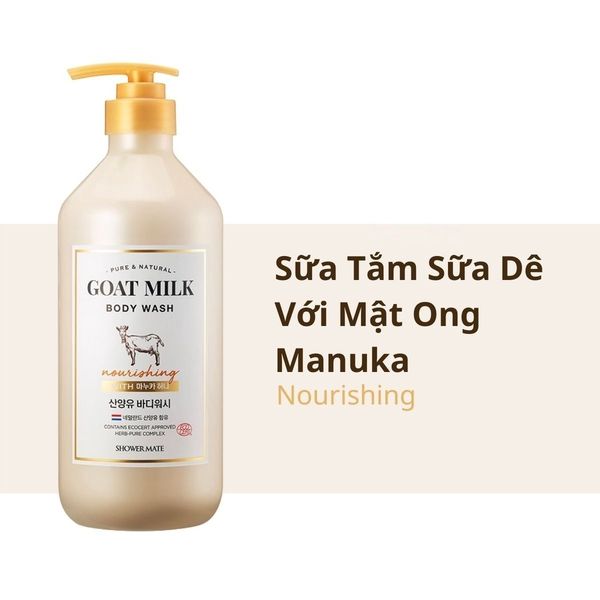 Shower Mate Original Goat Milk Body Wash