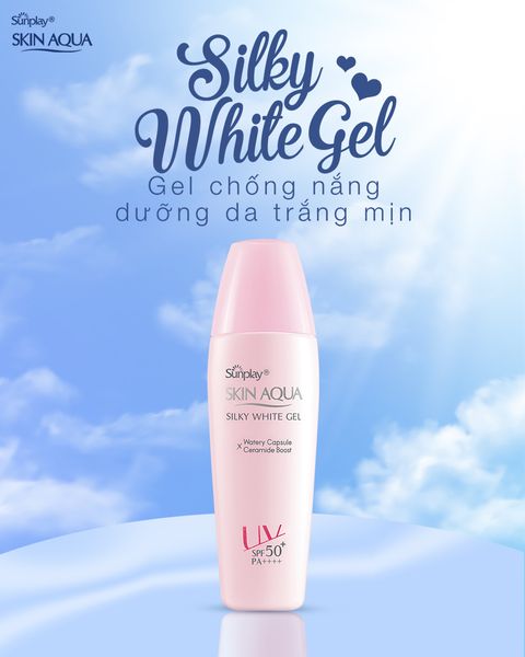 sunplay skin aqua silky white gel review