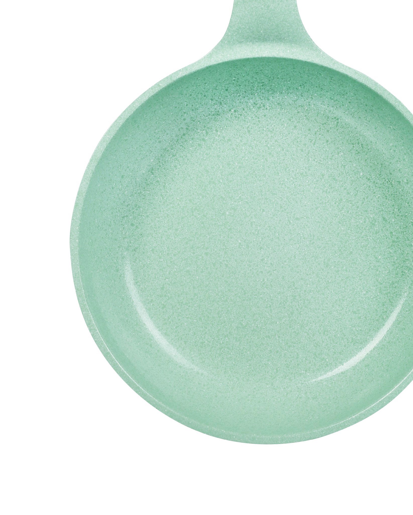Chảo đúc đáy từ chống dính men đá ceramic xanh ngọc Green Cook GCP06 size 20-24-26-28 cm