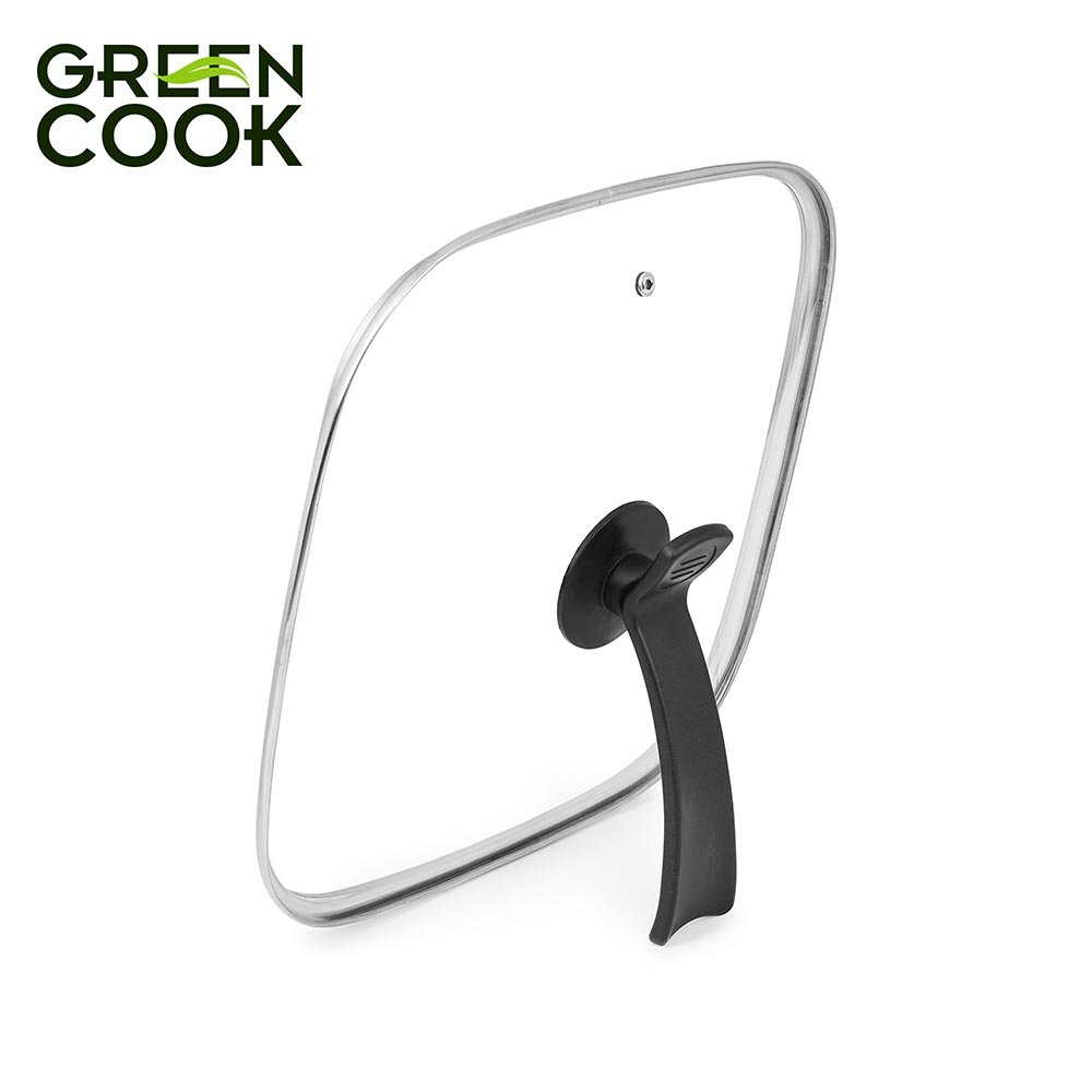 Nồi lẩu, nướng điện nguyên khối chống dính 5L 30cm Green Cook GCEH30 chuẩn Hàn Quốc