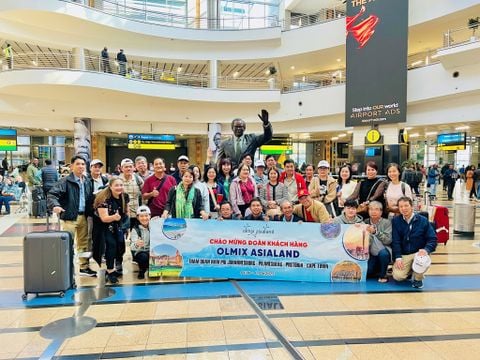 OLMIX ASIALAND VIỆT NAM CÙNG QUÝ KHÁCH HÀNG KHÁM PHÁ ĐẤT NƯỚC NAM PHI
