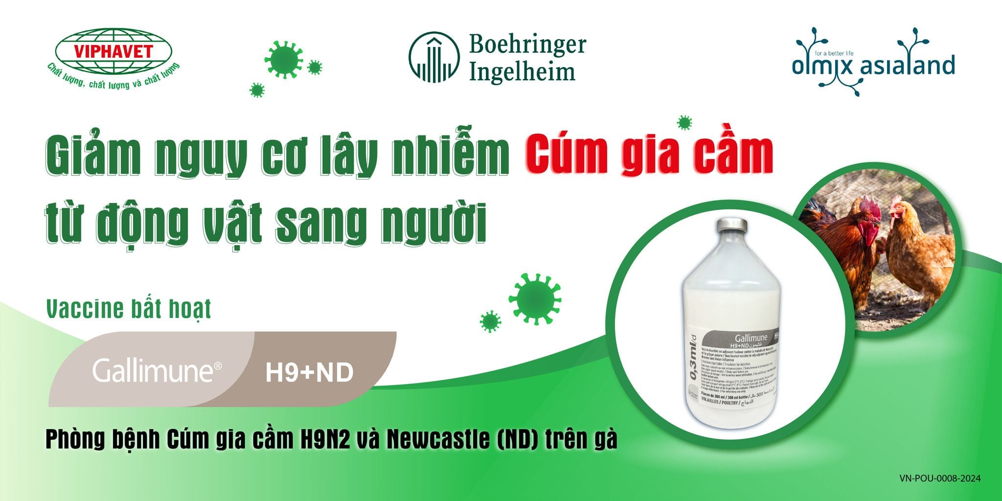 CA NHIỄM CÚM A/H9 ĐẦU TIÊN TẠI VIỆT NAM - CHỦ ĐỘNG PHÒNG BỆNH CÚM GIA CẦM