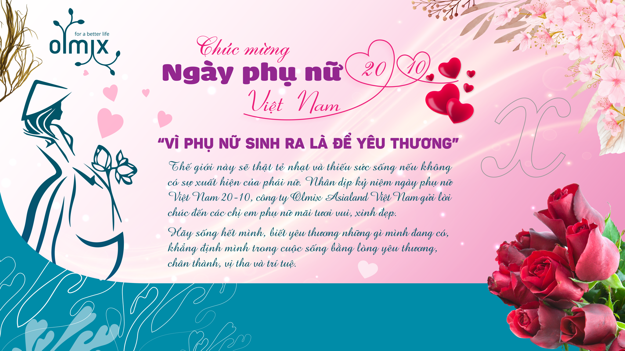 CHÚC MỪNG NGÀY PHỤ NỮ VIỆT NAM 20/10