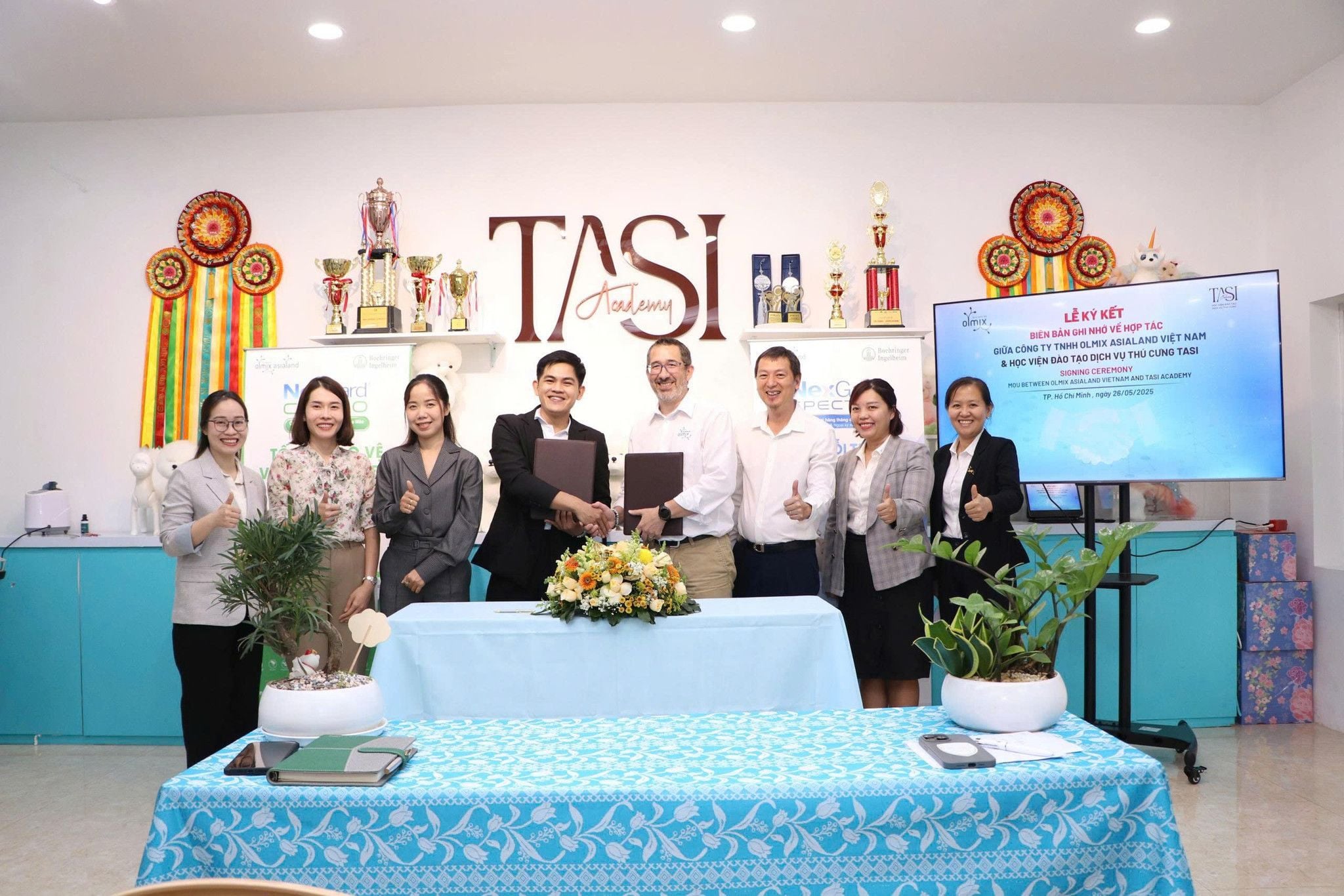 OLMIX ASIALAND VIỆT NAM VÀ TASI ACADEMY KÝ KẾT THỎA THUẬN HỢP TÁC CHIẾN LƯỢC GIAI ĐOẠN 2025–2030