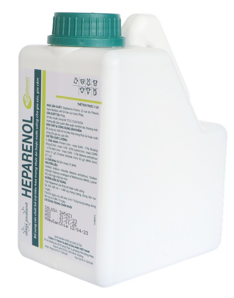 Heparenol 1L và 5L; Phosretic 1kg; Searup Still 1L và 5L